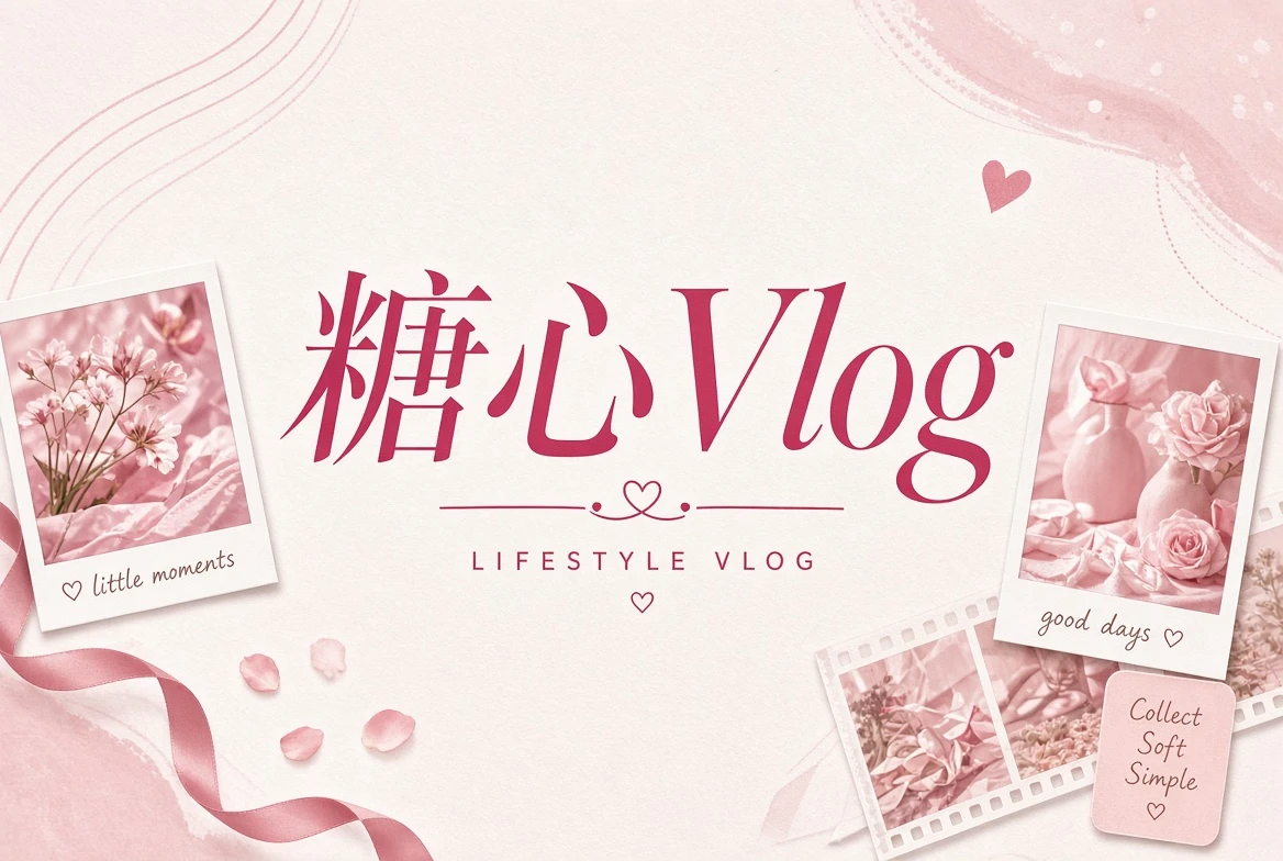糖心Vlog品牌封面